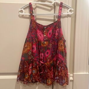 Desert Daisy print cami blouse